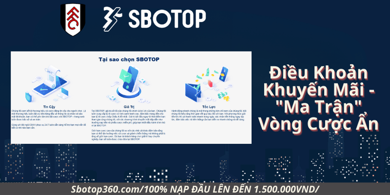 Điều Khoản Khuyến Mãi - "Ma Trận" Vòng Cược Ẩn